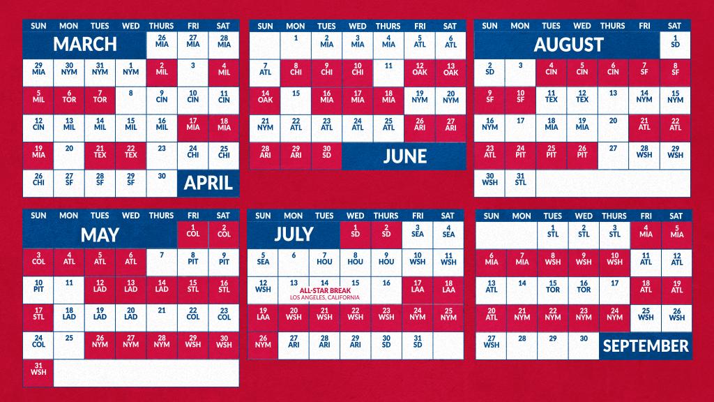 Phillies 2022 Schedule Printable - Customize and Print